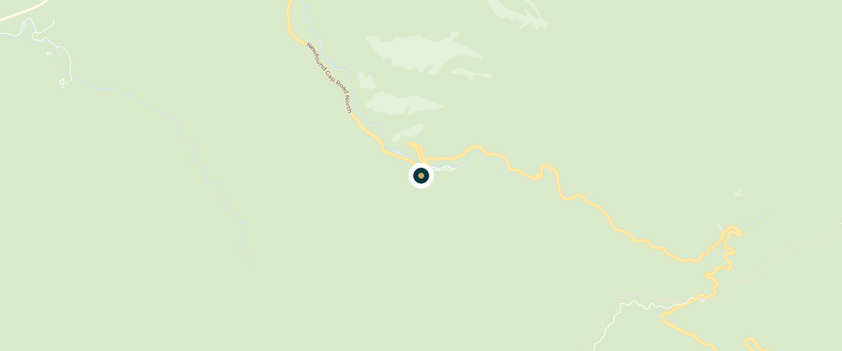 Trailhead map for Cove Hardwood Nature Trail